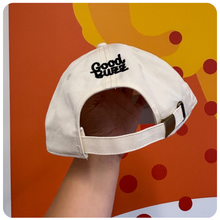 Load image into Gallery viewer, White Good Buzz booch branded cap.