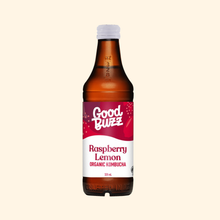 Load image into Gallery viewer, Raspberry Lemon Kombucha 328ml 12-pack