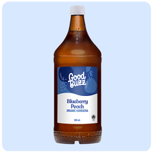 Load image into Gallery viewer, Blueberry Peach Kombucha 888ml 8-pack