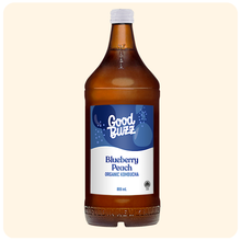 Load image into Gallery viewer, Blueberry Peach Kombucha 888ml 8-pack