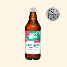 Load image into Gallery viewer, Fijian Ginger Green Tea Kombucha 328ml 12-pack