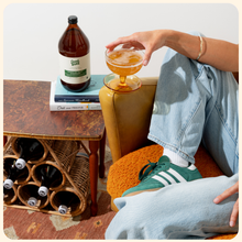 Load image into Gallery viewer, Hawkes Bay Peach & Kawakawa Kombucha 1L - 6pack