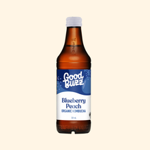 Load image into Gallery viewer, Blueberry Peach Kombucha 328ml 12-pack