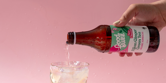 A Zesty Sip with Probiotic Kick: Probiotic Ponies (Our Moscow Mule Twist)