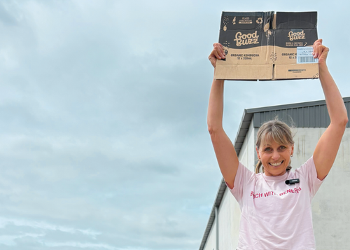 ♻️ Going Full Circle – From Bottle to Box  ♻️