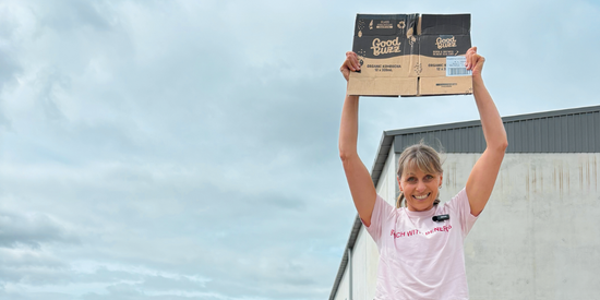 ♻️ Going Full Circle – From Bottle to Box  ♻️