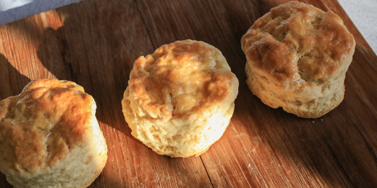 Yoghurt & Booch - Boysenberry Vegan Scones