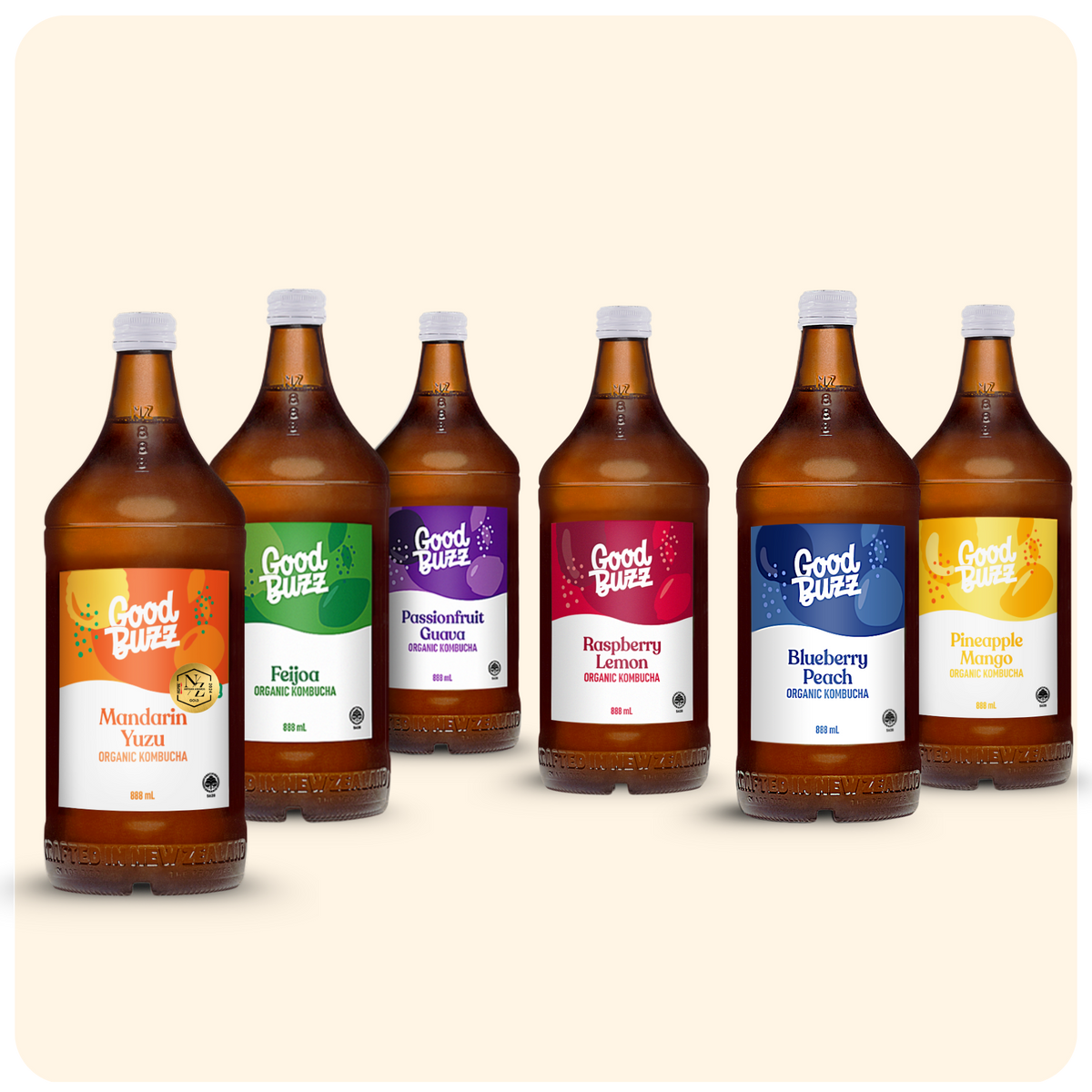 Mixed 888mL 8-pack