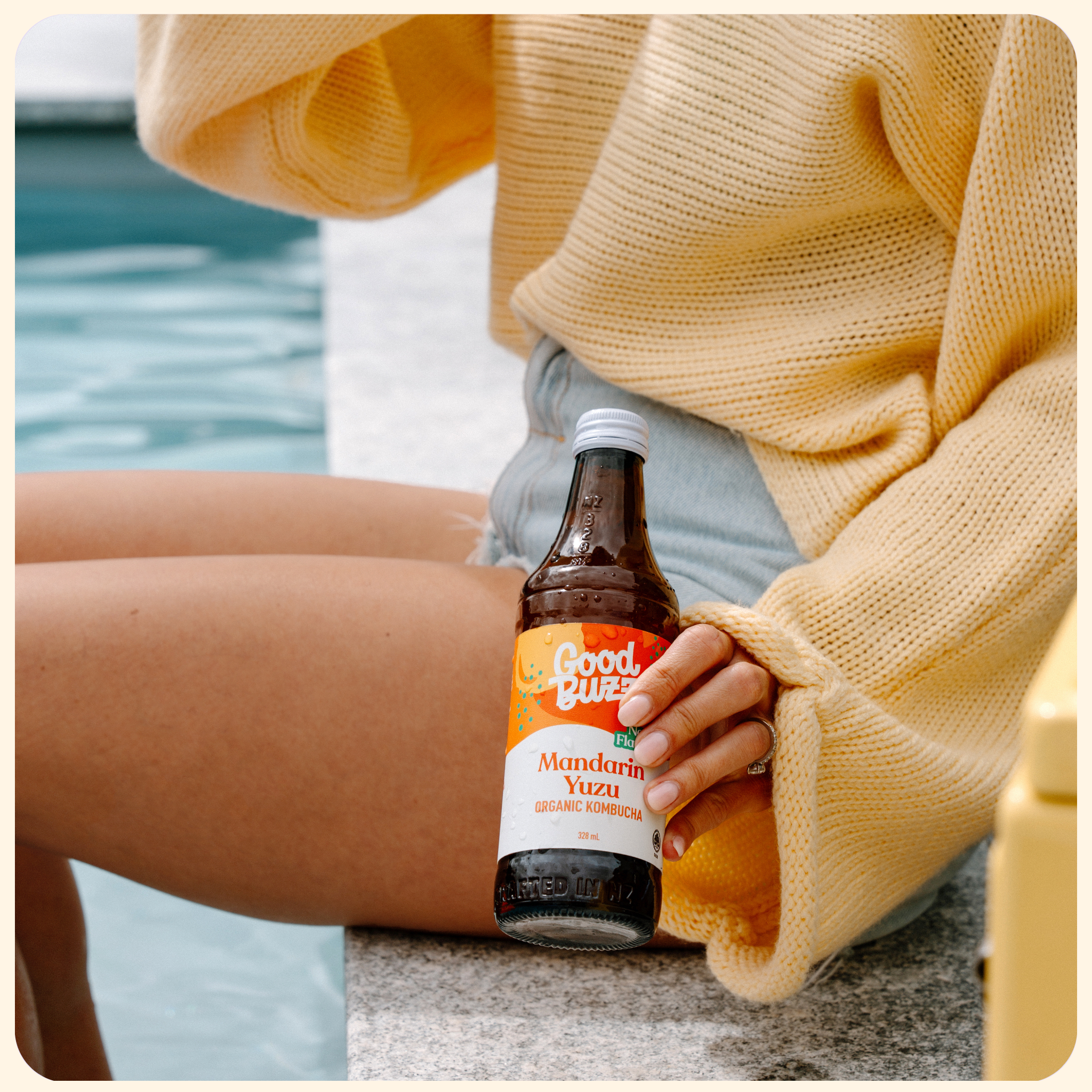 Mandarin Yuzu Kombucha 328ml 12-pack