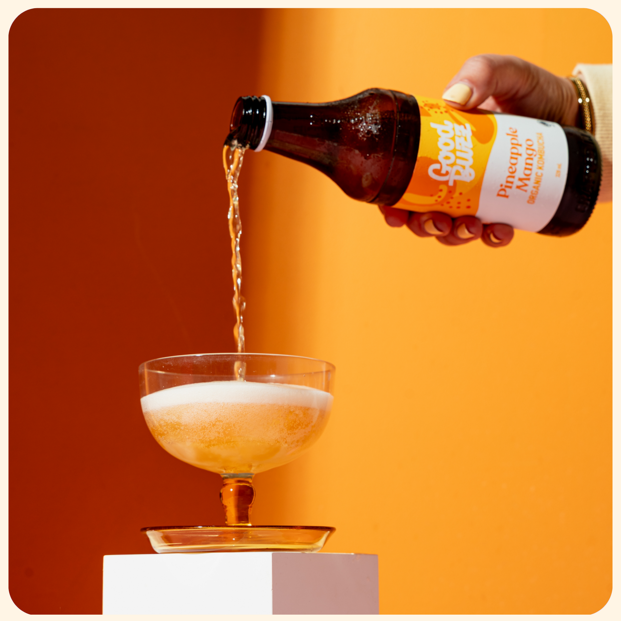 Pineapple Mango Kombucha 328ml 12-pack