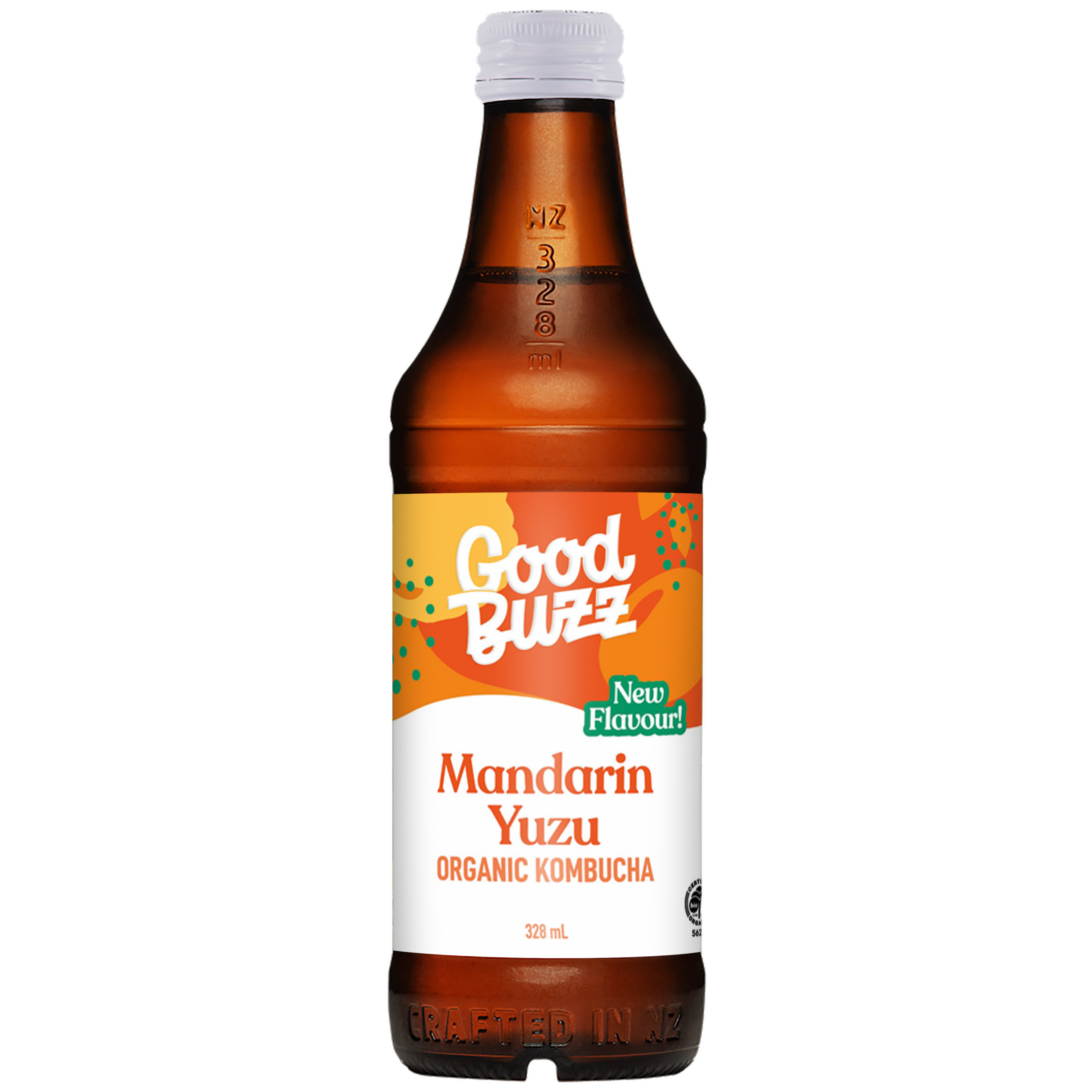 Mandarin Yuzu Kombucha 328ml 12-pack