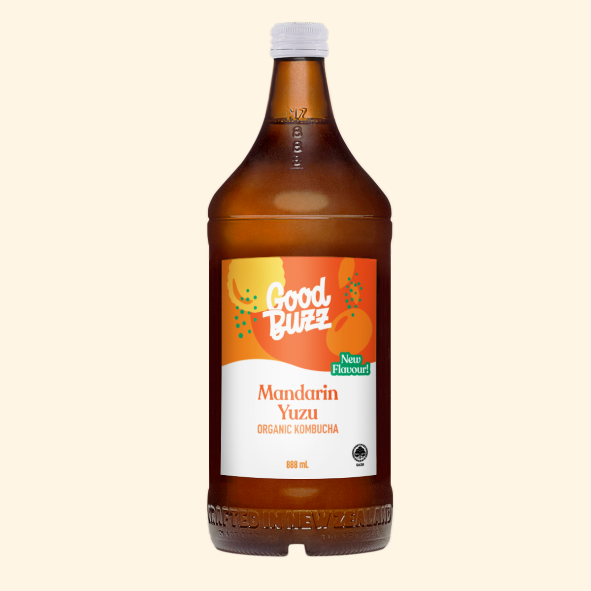 Mandarin Yuzu Kombucha 888ml 8-pack
