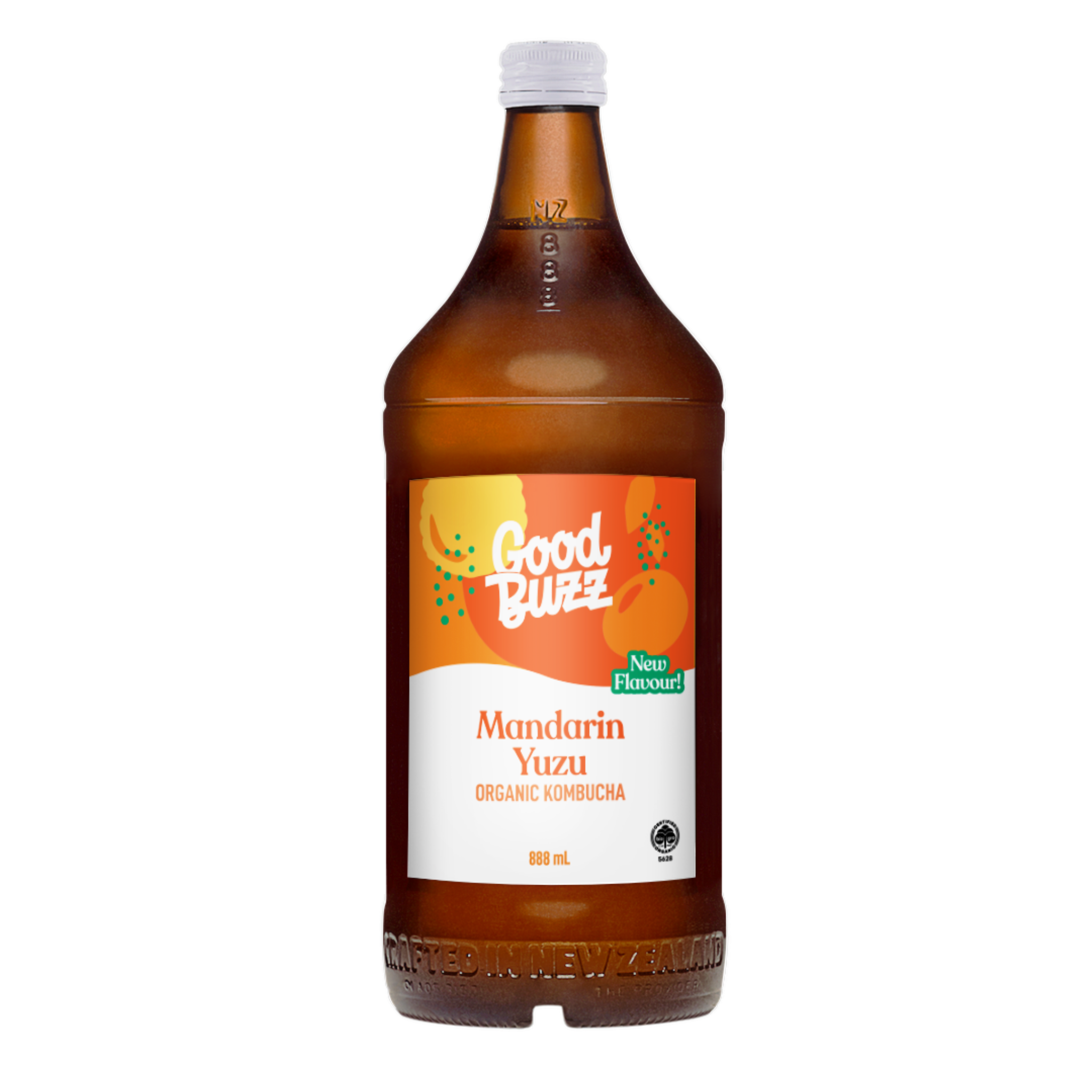 Mandarin Yuzu Kombucha 888ml 8-pack