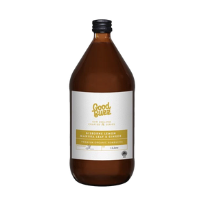 Gisborne Lemon Manuka Leaf & Ginger Kombucha 1L - 6 pack