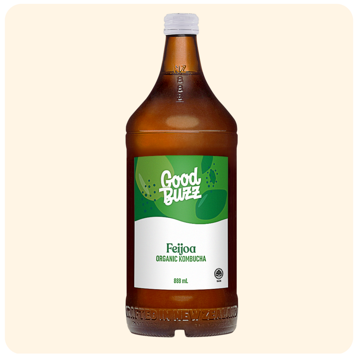 Feijoa Kombucha 888ml 8-pack