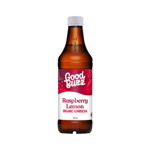Raspberry Lemon Kombucha 328ml 12-pack