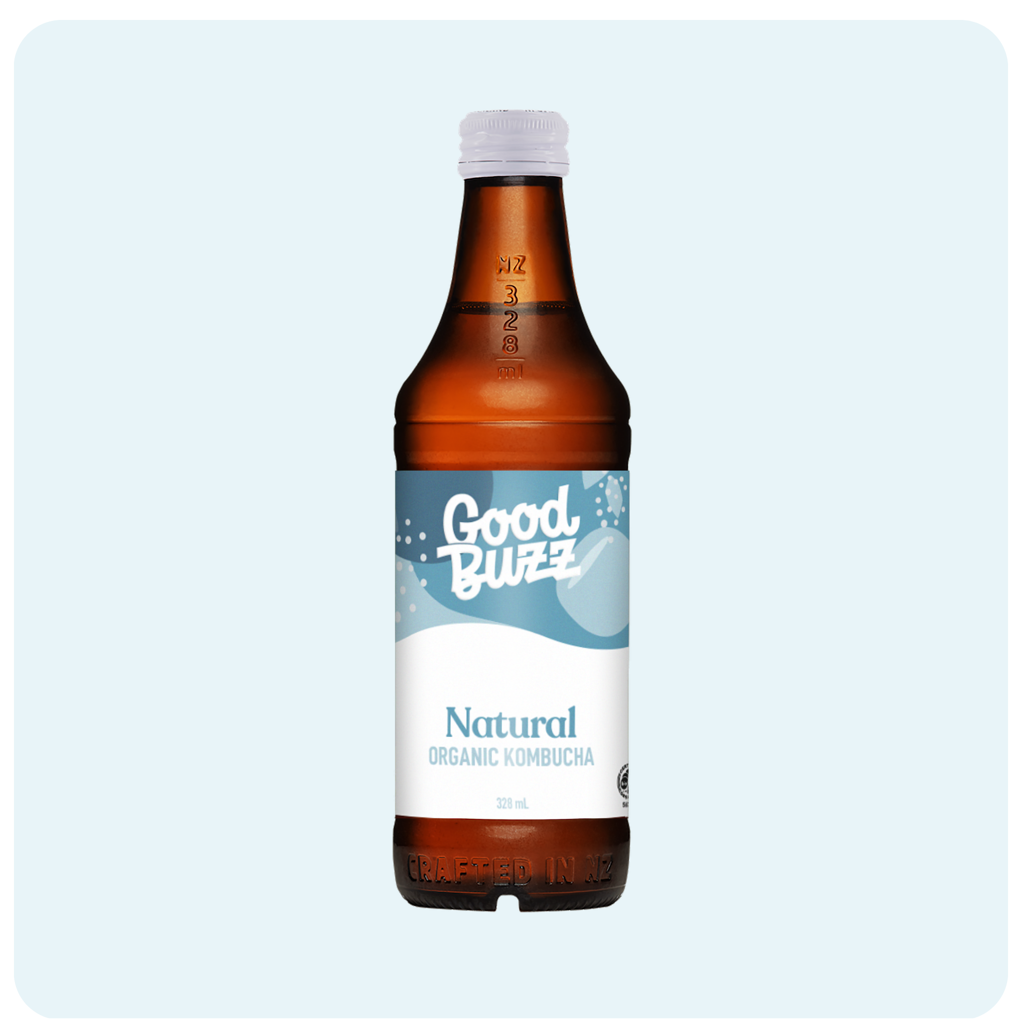 Natural Kombucha 328ml 12-pack