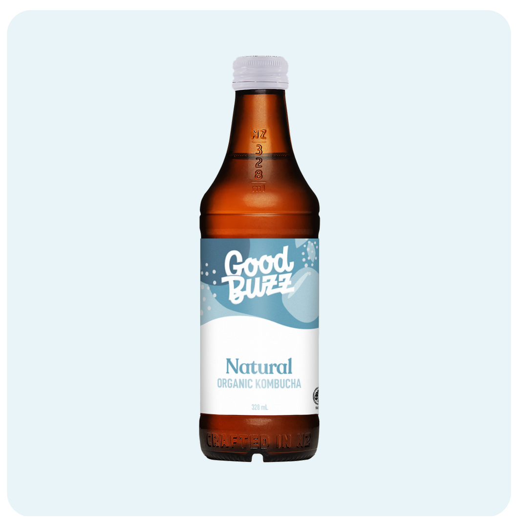 Natural Kombucha 328ml 12-pack