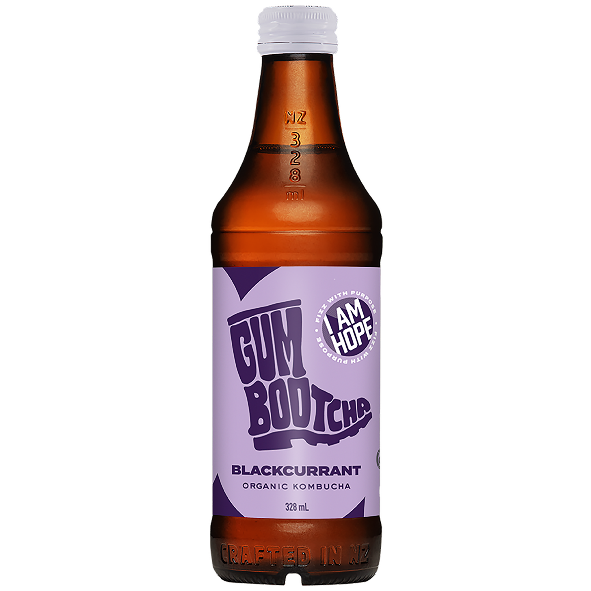Gumbootcha Blackcurrant  328ml 12-Pack