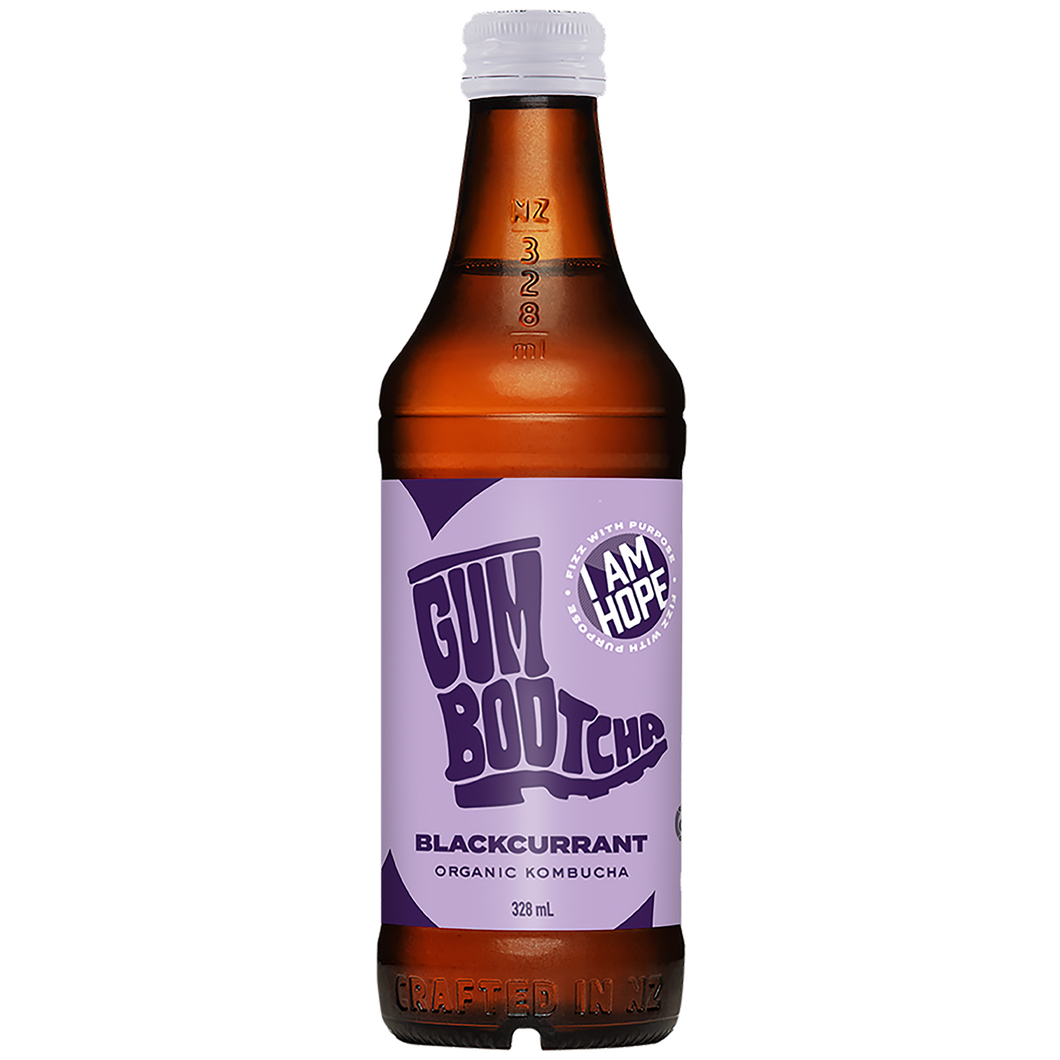 Gumbootcha Blackcurrant  328ml 12-Pack