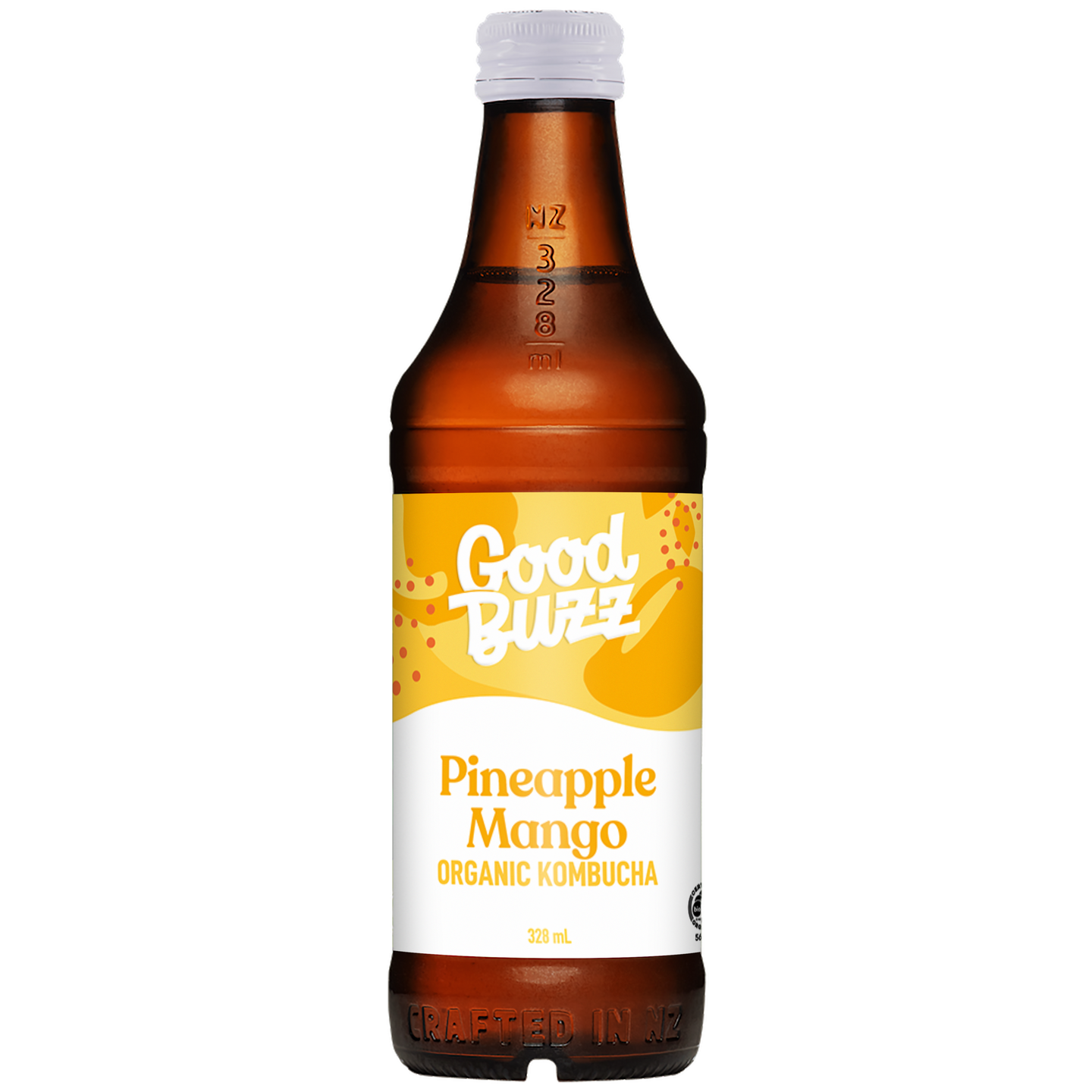 Pineapple Mango Kombucha 328ml 12-pack