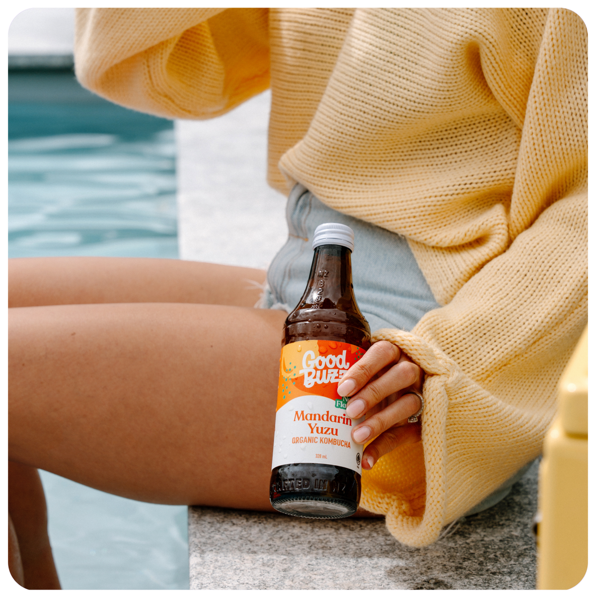 Mandarin Yuzu Kombucha 328ml 12-pack