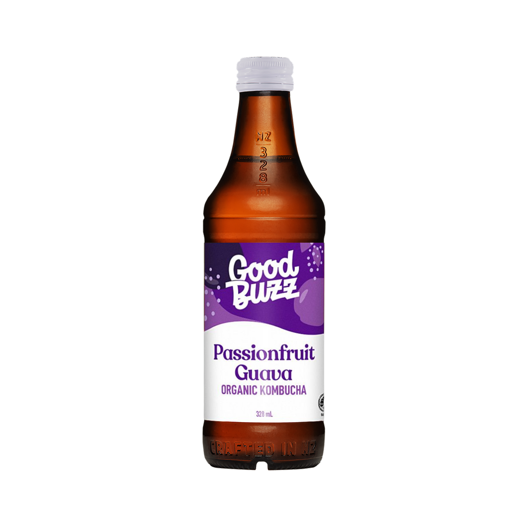 Passionfruit Guava Kombucha 328ml 12-pack 10.00% Off Auto renew