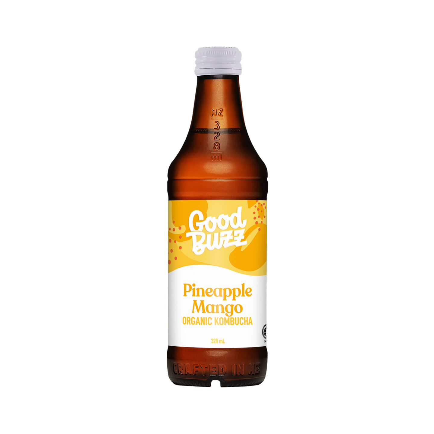Pineapple Mango Kombucha 328ml 12-pack