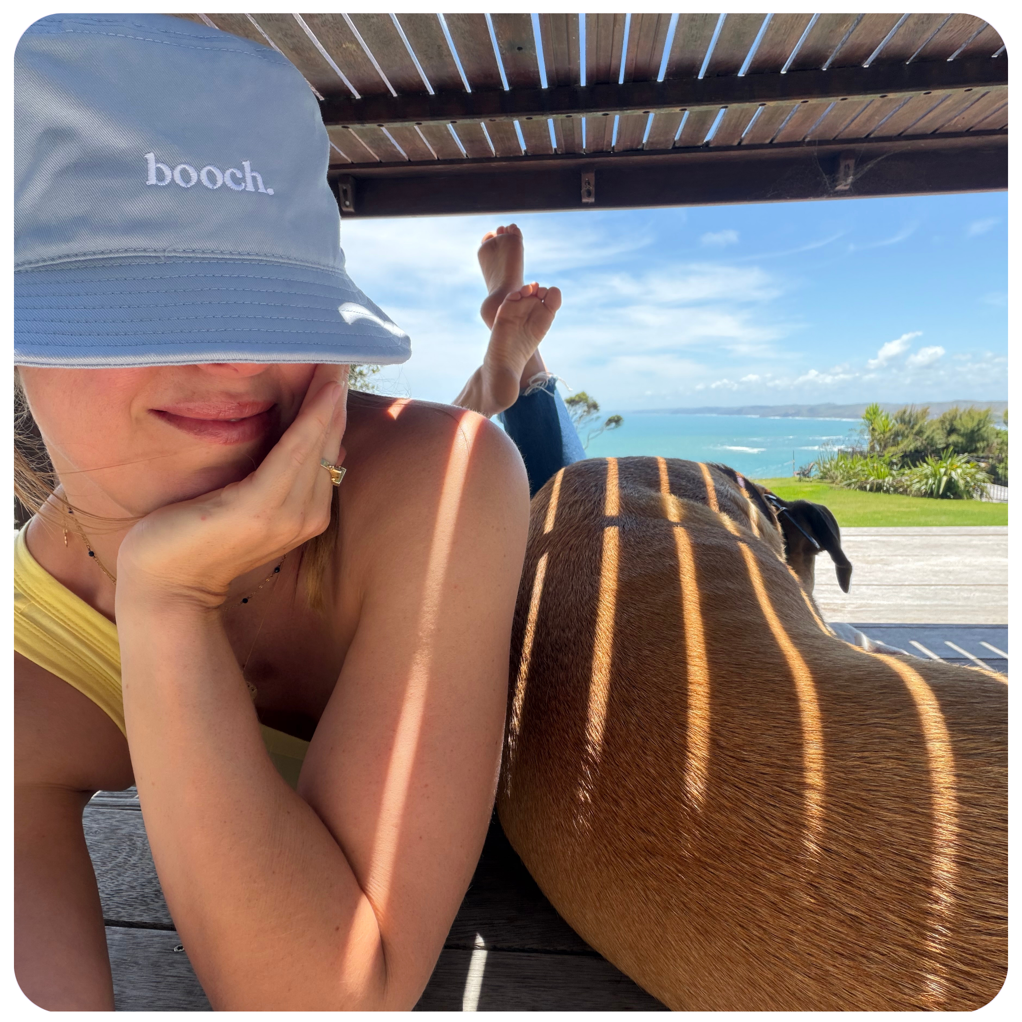 Ice Good Buzz booch branded bucket hat