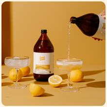 Load image into Gallery viewer, Gisborne Lemon Manuka Leaf &amp; Ginger Kombucha 1L - 6 pack
