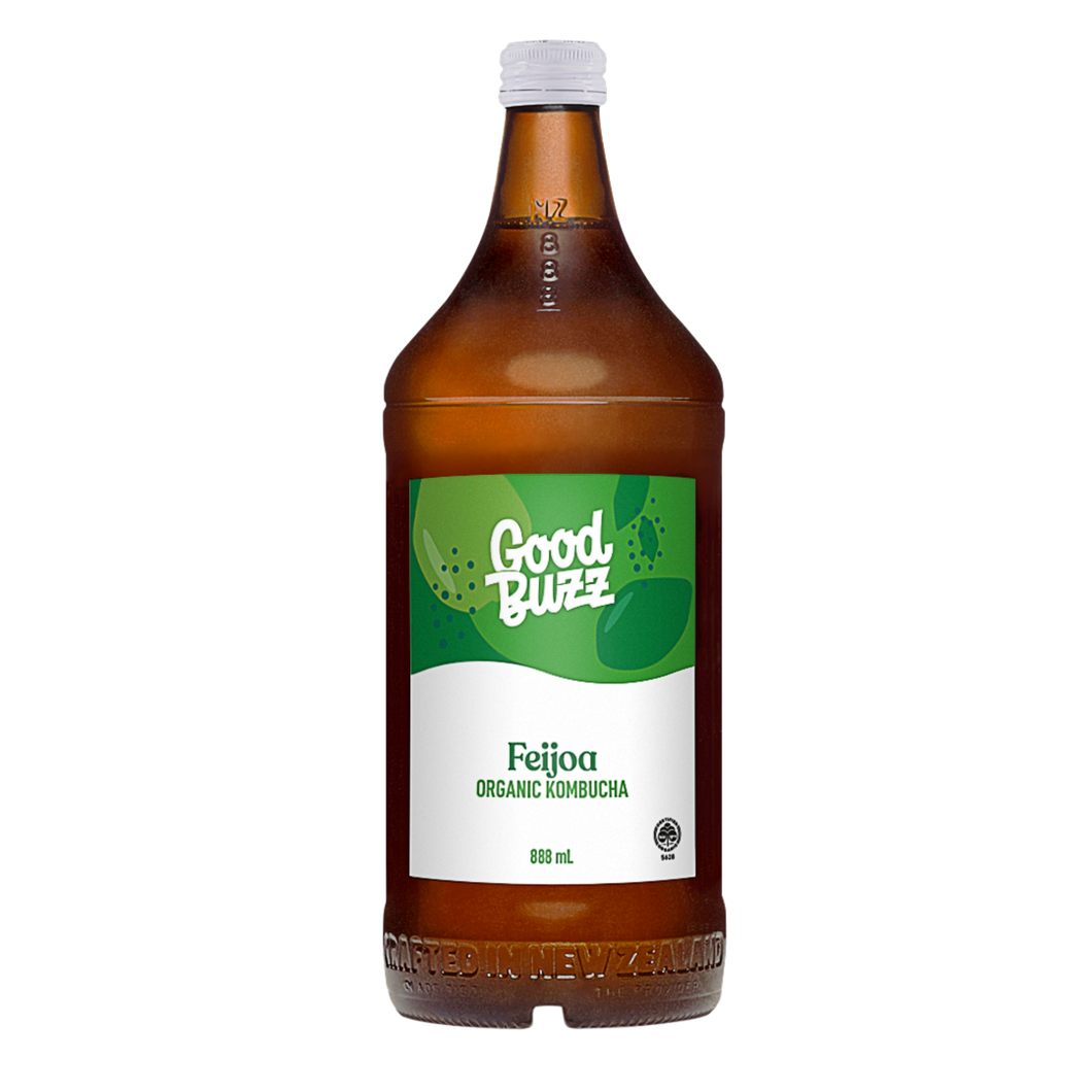 Feijoa Kombucha 888ml 8-pack