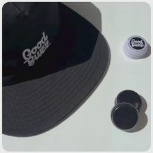 Load and play video in Gallery viewer, Black Good Buzz branded 5-panel cap
